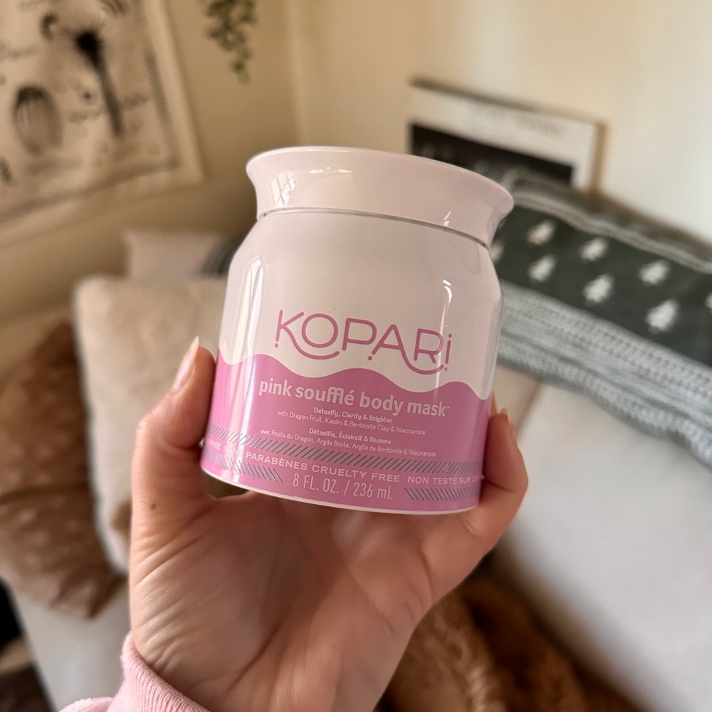 Kopari pink soufflé body mask